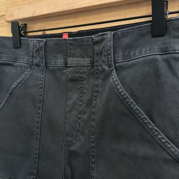 SPANX Size Medium Stretch Twill Cargo Pull On Skinny Pants - Picture 7 of 16